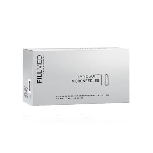 FILLMED Nanosoft Microneedles is a new penetration technology that is designed to inject NCTF 135HA into the dermis with controlled intradermal delivery. Nanosoft is ideal for treating eyelids, crow’s feet and the neck.