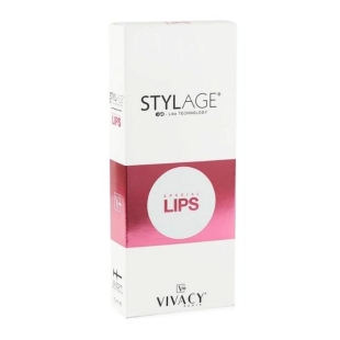 Stylage Bi-Soft Sepcial Lips is a cross-linked hyaluronic acid used in the superficial to mid dermis for lip volume augmentation, lip contour definition and correction, correction of a disproportionate upper or lower lip size, reducing perioral lines or s