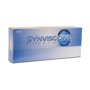 Synvisc One is a single dose treatment intended for injection in the knee, designed to treat osteoarthritis knee pain. It restores the elasticity and viscosity within the joint, allowing a more extensive movement of the joint.
