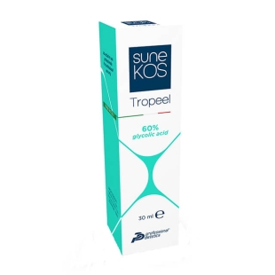 Sunekos Tropeel is a professional product with a trophic effect indicated to support the treatment of melasma, acne and ageing.
