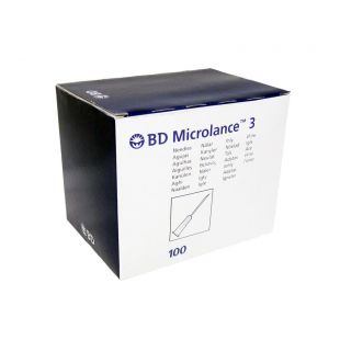 BD Microlance Hypodermic Needle (27G, Grey, 13mm) (1 x 100)