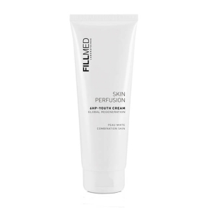FILLMED Skin Perfusion CAB 6HP Youth Cream is an anti-ageing cream for combination skin. Use FILLMED Skin Perfusion CAB 6HP Youth Cream to reduce oiliness, rejuvenate combination skin and visibly tighten the look of pores and refine skin texture.