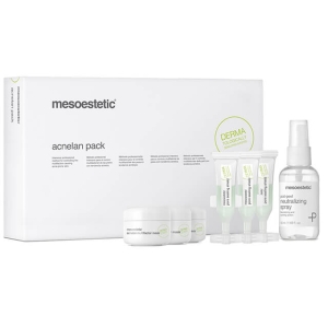Mesoestetic Acnelan Pack is for effective, rapid and convenient control of acne-prone and moderate seborrheic skin. 