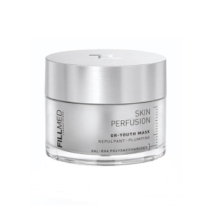 FILLMED Skin Perfusion GR-Youth Mask is a plumping mask ideal for tired and dehydrated skin lacking in radiance. It replenishes the skins moisture barrier and visibly plumps it up.