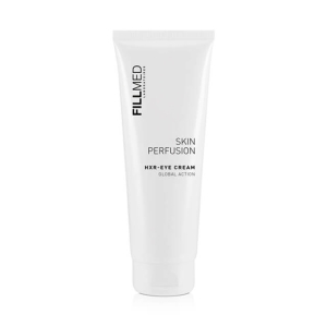FILLMED Skin Perfusion HXR-Eye Cream is an anti-ageing cream for the eye contour with key ingredients to address all signs of ageing. It diminishes the appearance of the dark circles while also helping to reduce puffiness and bags. 