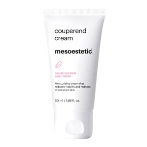 Mesoestetic Couperand Maintenance Cream helps to target and diffuse red patches and or blood microcapillaries.