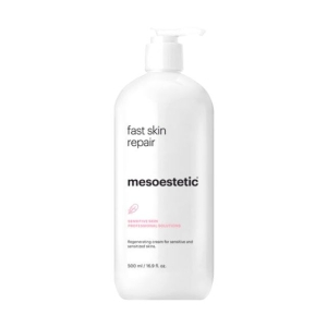 Mesoestetic Fast Skin Repair - Regenerative cream for sensitive and sensitised skin. Promotes the recovery of the epidermis and reinforces the barrier function, restoring comfort, elasticity and softness