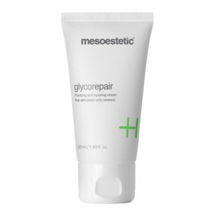 Mesoestetic Glycorepair formally known as Mesoestetic Purifying Glicogel is a unique gel cream, which stimulates epidermal renewal by eliminating dead surface cells helping to reduce imperfections, unify skin tone and improve skin texture.