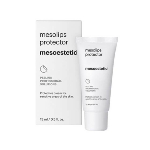 Mesoestetic Mesolips Protector is a cream specially formulated to protect delicate areas of skin prior to the application of chemo exfoliation solutions or other aesthetic procedures.