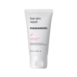 The ultimate skin recovery cream, Mesoestetic Post-Procedure Fast Skin Repair’s state of the art formula calms and soothes skin that has been compromised, damaged or is sensitive