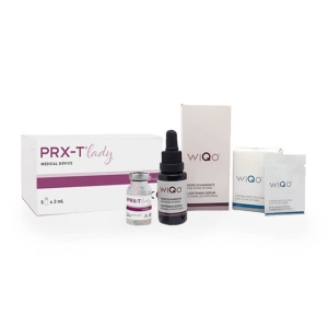 PRX-T Lady is a peel treatment used for the treatment of aging and pigmentation of external intimate areas: labia majora, perianal area, armpits, and areolas.