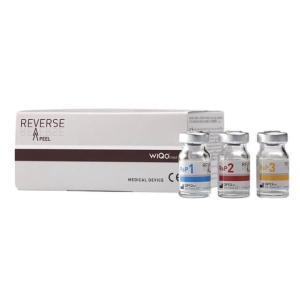 PRX Reverse Peel is a 3-phase anti-pigment treatment designed to treat hyperpigmentation and melasma.
