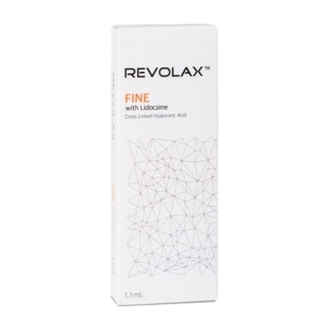 Revolax Fine Lidocaine is a lightweight high viscoelasticity dermal filler, designed for treatment of superficial lines, including crow’s feet, glabellar lines and neck wrinkles.