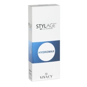Stylage Bi-Soft Hydromax is a cross-linked hyaluronic acid used in the superficial dermis using mesotherapy techniques for the treatment of very dry/dehydrated skin; deep, instant hydration or a dermal restructuring treatment, skin elasticity improvement,