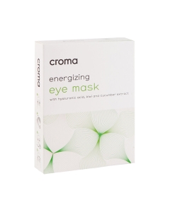Croma energizing eye mask provides an instant boost of hydration. The mask is packed with soothing ingredients that sustainably improve the skin barrier function and skin elasticity. The fermented extracts nourish the skin with valuable postbiotics. The e