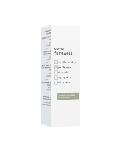 Puffiness and dark circles under the eyes are often caused by tiredness and stress. farewell puffy eyes is the ideal serum to fight appearances of shadows and swelling around the eyes, thanks to effective ingredients such as Hyaluronic Acid, D-Panthenol, 