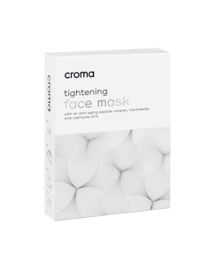 with an anti-ageing peptide complex, niacinamide and coenzyme Q10
Your red-carpet moment is only a mask away: Discover our croma tightening mask with an innovative blend of anti-ageing and refreshing ingredients.