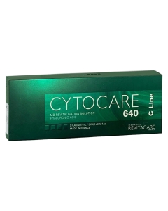 Cytocare 640 C line is a revitalisation solution composed with hyaluronic acid.