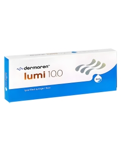 Dermaren lumi 10.0 is a new concept filler which brings a synergy effect to your skin. It soothes away wrinkles, moisturizes & rejuvenates your skin, gives volumizing effect and makes your skin shiny.
