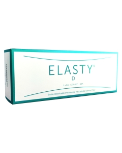 ELASTY D is a dermal filler with medium viscosity. It efficiently fills in wrinkles and folds on the skin and works well on the deep dermal layers. It has been manufactured by cross-linking 3D technology and it’s high volumetric properties enable resistan