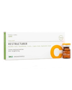 RESTRUCTURER - This formula significantly reduces the formation of free radicals, protecting the skin from cell oxidation and oxidative stress. It effectively slows down the skin aging process, attenuates fine lines and wrinkles, and evens the skin tone.