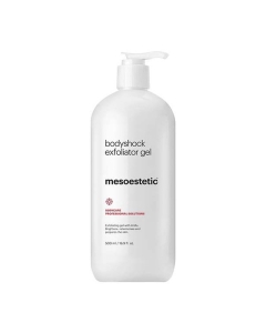 Mesoestetic Bodyshock Exfoliator Gel - Exfoliating gel formulated with liposomal AHAs that prepares the skin for the application of active ingredients.