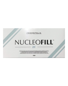 Nucleofill 20 is a new line of sterile sodium DNA-based gel with hydrating properties, specific for young skin