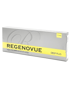 Regenovue Deep Plus with Lidocaine is an excellent Dermal Filler that can be used to redefine and reshape lips, cheeks, jawline, among other indications.