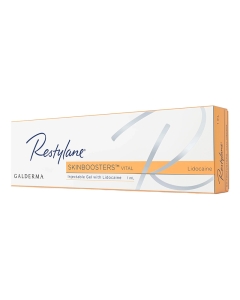 Restylane Skinboosters Vital Lidocaine is designed specifically for more mature or sun-damaged skin. Restylane Vital Lidocaine can be used to treat the following areas: face, lips, hands, neck and décolletage.