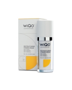 The WiQo Restructuring Vitamin Cream contains a retinoid called Hydroxypinacolone Retinoate, that acts with efficacy directly on receptors, without the need for being modified. Its effects are comparable to those of retinoic acid, without its irritating e