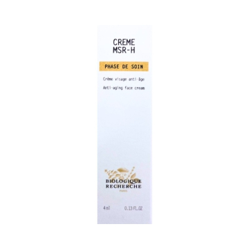 Crème MSR-H has a high concentration of active ingredients that target the skin imbalances caused by menopause. Its dermo-regenerating formula acts to redensify skin tissue