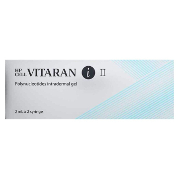 HP Cell Vitaran i II 2x2ml is an advanced solution for skin rejuvenation. This innovative bio-revitalizer is formulated with polynucleotide sodium to help regenerate damaged skin tissue and scars. 