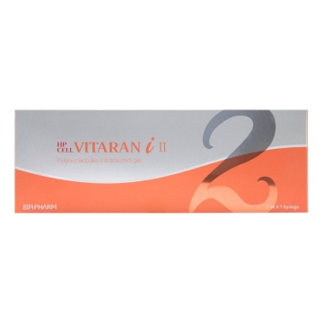 HP Cell Vitaran i II is a bio-revitalizer formulated with polynucleotide sodium