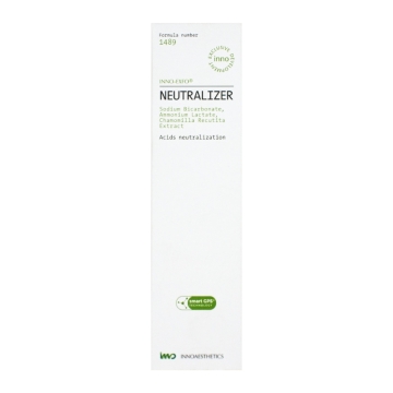 Peel neutralizer that buffers and controls the penetration of alpha-hydroxy acids in the skin. Its formula with Chamomile reduces inflammation and calms the skin.
