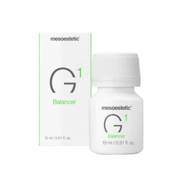 Mesoestetic Genesis G1 Balancer is a single-dose booster with a high concentration of low-molecular weight active ingredients that induce collagen and elastin synthesis