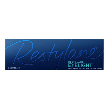 Restylane Eyelight is a hyaluronic acid filler with ideal properties for treating the delicate under-eye area in case of dark shadows and lack of volume.