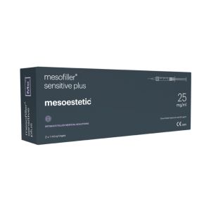 Mesoestetic Mesofiller Sensitive Plus - Dermal implant of 25 mg/ml reticulated hyaluronic acid concentration for filling the external genital area (labia majora) in the treatment and correction of enlarged labia, vulvar ptosis, deflation, hypotrophy of th