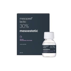 Mesoestetic Latic 30% - Very superficial peeling of 30% lactic acid. Indicated for dull skin, expression lines and superficial wrinkles, suitable for the periocular area and to improve the appearance of stretchmarks.