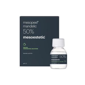 Mesoestetic Mesopeel Mandelic 50% - Mandelic acid 50% peel that gently and gradually penetrates the skin. It stimulates collagen and proteoglycan synthesis, encouraging skin rejuvenation and allowing gentler, more gradual exfoliation. 