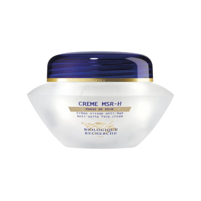 Crème MSR-H has a high concentration of active ingredients that target the skin imbalances caused by menopause. Its dermo-regenerating formula acts to redensify skin tissue
