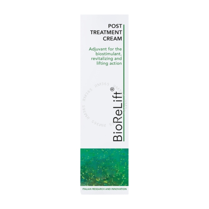 BioReLift is a post-treatment cream to be used in conjunction with a post-treatment serum to lock in moisture. The ideal combo would be BioReHydra post-treatment serum followed by BioReLift cream