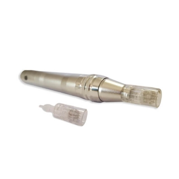 Meso Pen is an electronic micro needle mechanism that opens more than 1.000 micro channels per second in the skin facilitating the introduction of active ingredients. 