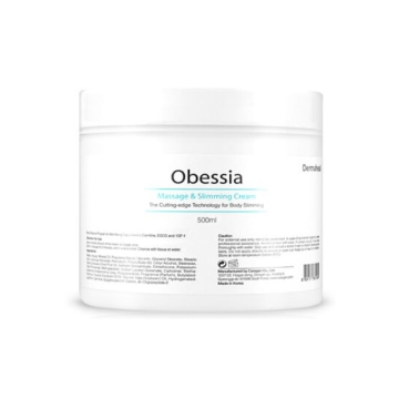 Dermaheal Obessia Massage & Slimming Cream 500ml - Body Balance program. Recommended for application after Dermaheal LL, Ultra Galva AC, and AC Gel.