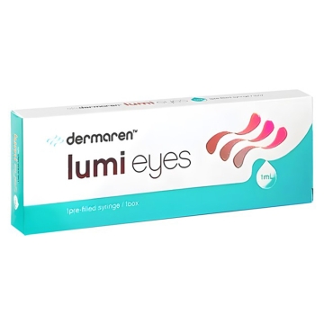 Dermaren Lumi Eyes is a premium Polynucleotide injection product which improves the conditions of damaged dermis with tissue regenerating material, purified DNA from salmon milt.