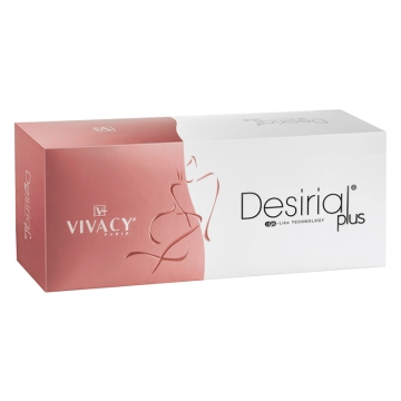 Desirial Plus is a more elastic gel designed for labia majora remodeling to protect the labia minora.
