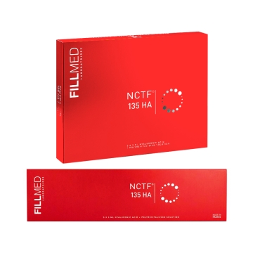 FILLMED NCTF 135HA is an anti-ageing mesotherapy product indicated for intense revitalisation, hydration of tired or loose skin, treatment of wrinkles and optimising skin brightness and radiance. The result is to stimulate and repair ageing skin.