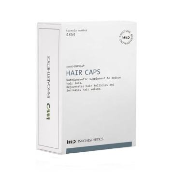 INNO-DERMA Hair Caps boosts hair growth and reduces hair loss.
