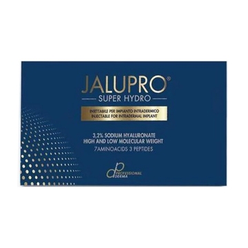 Jalupro Superhydro is a sterile reabsorbable injectable solution which acts as a unique deep biorevitalization treatmentusing our signature technology of Amino Acids Replacement Therapy, combined with biopeptides and a high concentration of high and low m