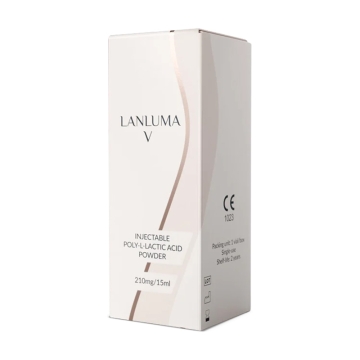 Lanluma V is an absorbable injectable based on poly-L-Lactic that gradually restores volume and stimulates collagen formation. The results appear over two to three months. Lanluma can be used for both body and face and activates the natural collagen produ