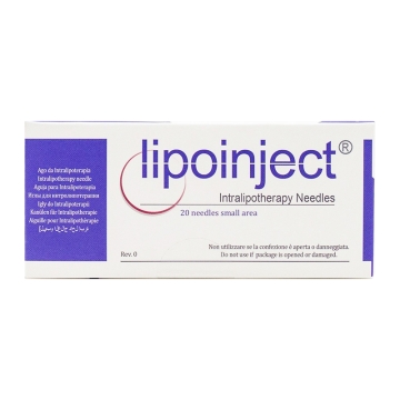 Lipoinject 24G Intralipotherapy Needles are designed for use in fat dissolving procedures. They are intended for use in medium-large areas.